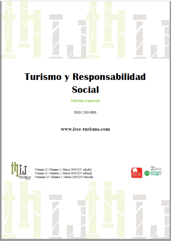 					Ver Vol. 12 N.º 1 (2019): Turismo y Responsabilidad Social
				